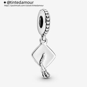 Pandora Graduation Cap Dangle Charm|Pendant